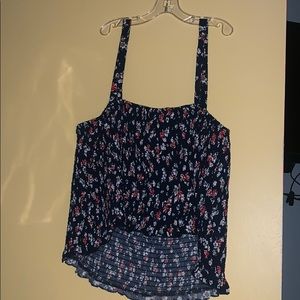 Torrid floral tank top!